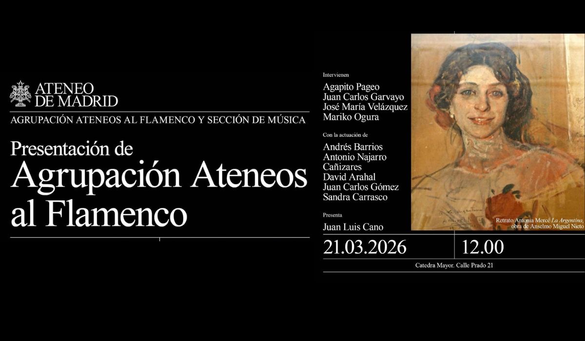 «Ateneos al Flamenco», agrupación para la permanencia del Flamenco en el Ateneo de Madrid